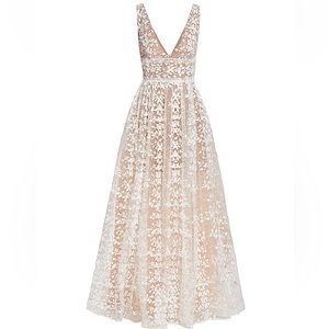 New! BRONX AND BANCO Megan Lace A-Line Gown size M/US 6, L/US 8